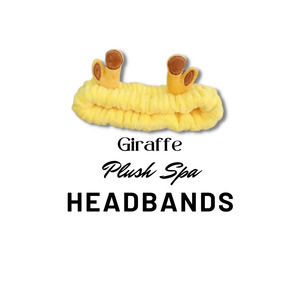 Giraffe Ears Headband, Spa Headband, Makeup Skincare, Plush Headband